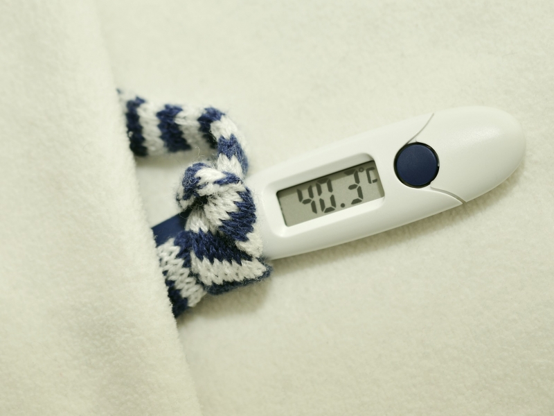 Temperature and fever in babies